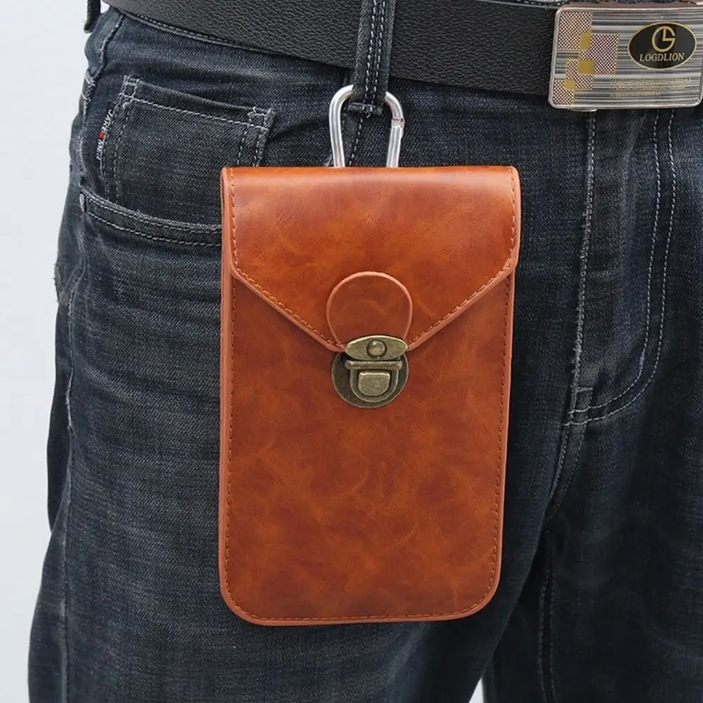 Universal Waterproof Fashion Leather Waist Pouch