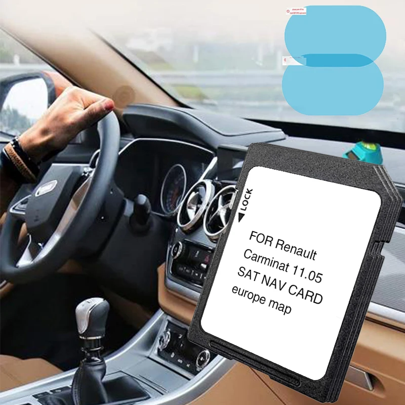 

SD Card 259E91603R for Renault Megan Clio Laguna Scene Carminat Version 11.05 Europe Maps 2023 Sat Nav GPS Navigation 8GB