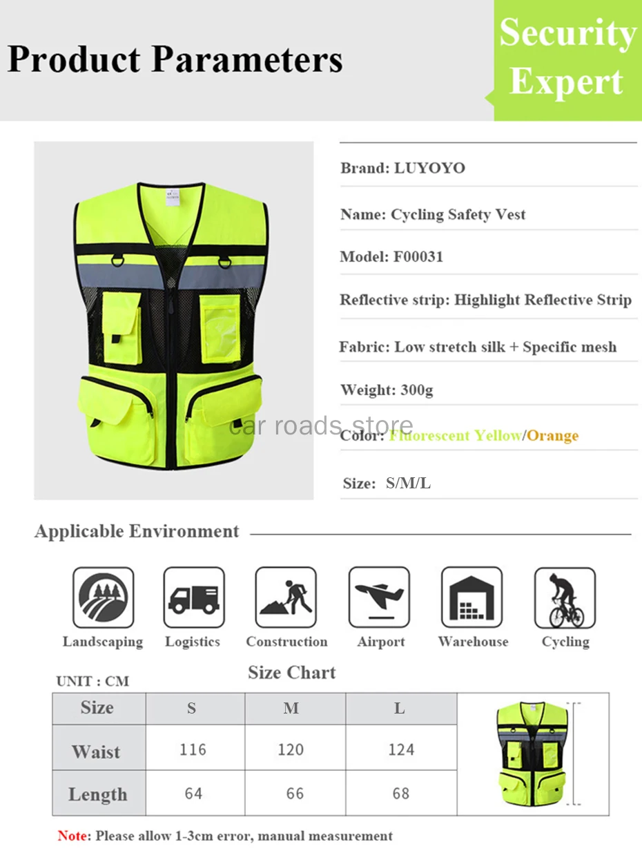 Cycling Reflective Safety Vest Workwear Mesh Waistcoat Jacket With Cross Tapes On Back Protect Warning Printing reflective vest,cycling wind vest,mens vest