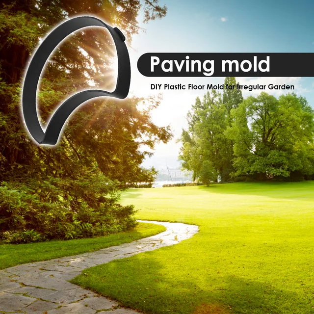 Kerti Séta Járda Penész Diy Burkolat Házkert Padló Road Beton Épületek Path Maker Teping Stone - Image 2