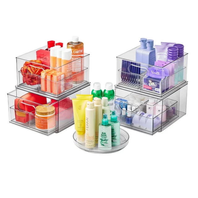 The Home Edit 11 Piece Pantry Edit, Clear Plastic Modular Storage  System,Storage Containers - AliExpress