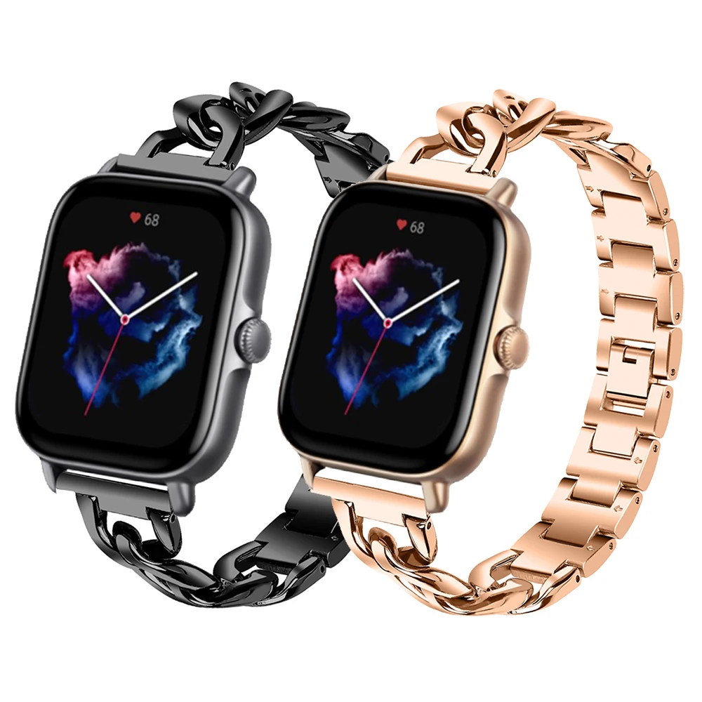 22mm Mesh Straps For Xiaomi Huami GTR 47mm GTR 2 2e 3 3 Pro Stainless Steel Bracelet Band For Huami Amazfit Pace Stratos 2 3