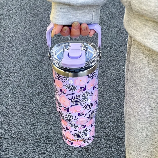 900ML Stainless Steel Thermo Bottle Keep Cold and Hot Thermal Water Bottle Tumbler Thermos for Water Tea Coffee Vacuum Flasks 4