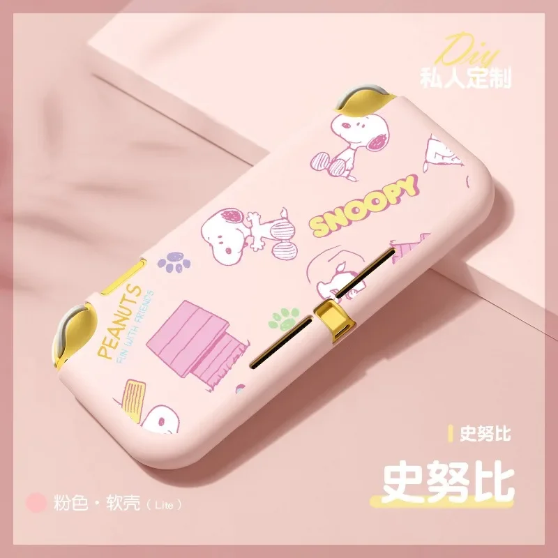 Nintendo Switch Lite ピンク＋あつ森、スヌーピーのケース、他 Nintendo Switch Lite ピンク＋あつ森、スヌーピーのケース、他