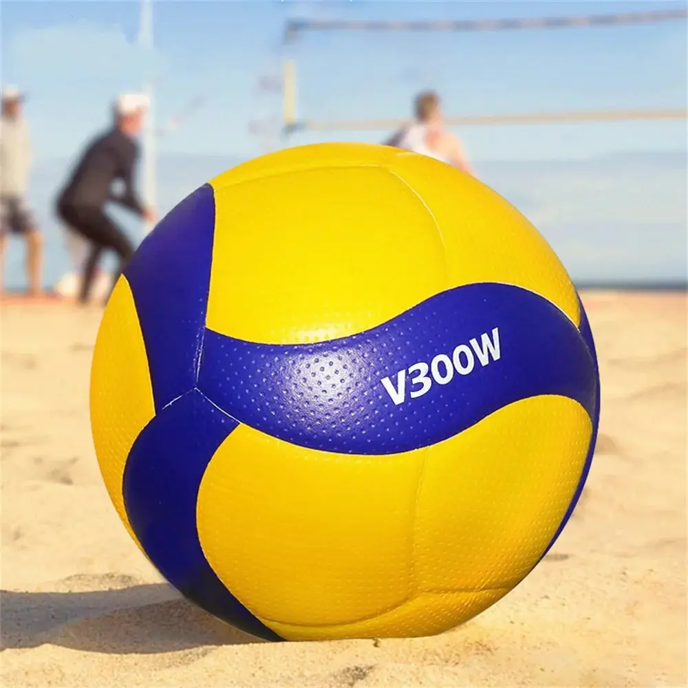 PU Volleyball, Outdoor No.5 Training Hard Indoor Volleyball Large Event Volleyball Upgrade Outdoor Beach Air Volleyball Gift