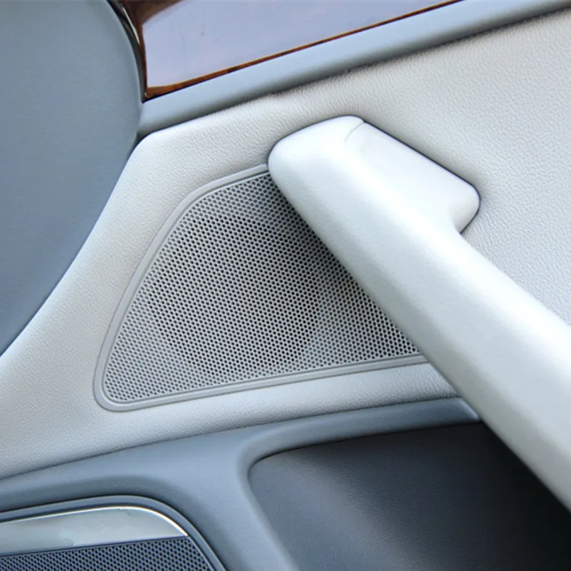 Front Door Tweeter Cover Mid Speaker Audio Lid for Audi A6 C7