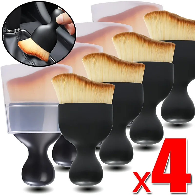 자동차 내부 청소 브러시, 케이싱 센터 콘솔 에어컨 콘센트 청소 브러시, 자동차 청소 도구, 자동차 액세서리 