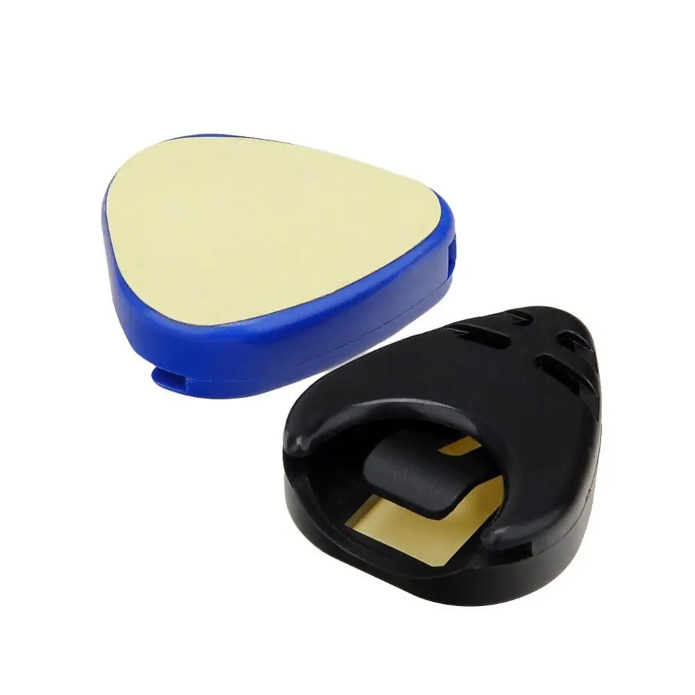 Guitar Picks Portable Heart Shape Picks Plectrum Acoustic Electric Guitar Protect Case Cover