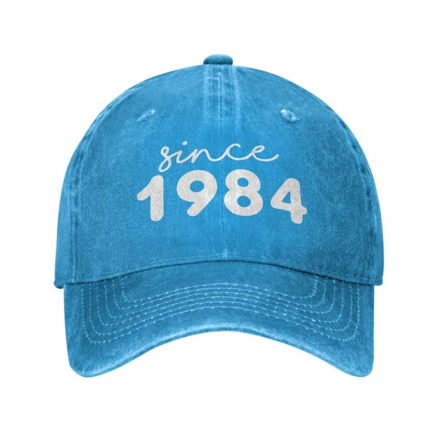 Punk Cotton Since 1984 Birthday Baseball Cap for Women Men Breathable Dad  Hat Outdoor - AliExpress