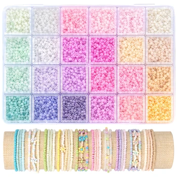 Color Glass Seed Beads 1