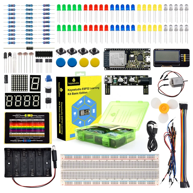 Keyestudio ESP32 Learning Sensor Kit Complete Edition Starter modules Kit  With ESP32 Board STEM