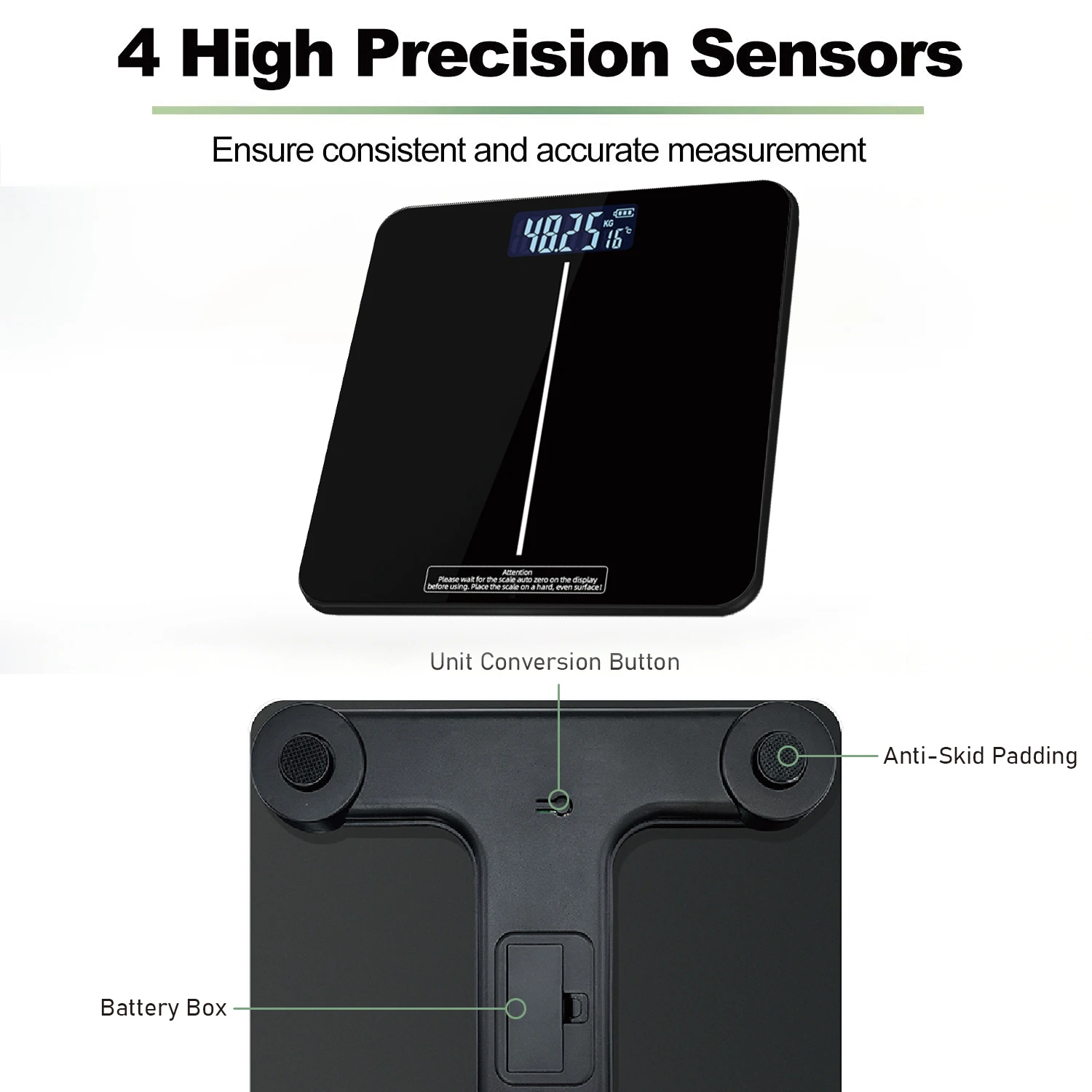 5~180KG Loss Weighing Device LED Display Smart Body Weight Battery Precision Electronic Scale For Home Office Adult_voghion.com