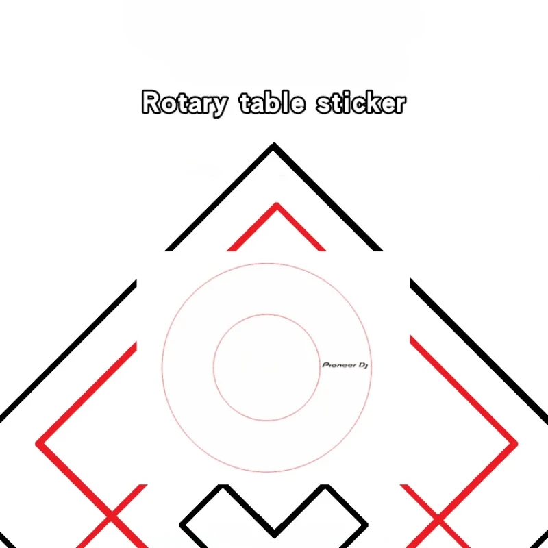 Pellicola Per Ddjsr Sr2 Ddjsx3 Xdj-Rx2 Rx3 Controller Materiale Pc Bianco E Nero