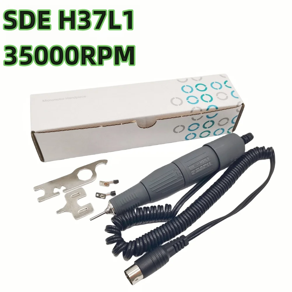 Strong 210 90 45K Micromotor Polishing Nail Drill Pen Machine Manicure Beauty Handpiece 2.35mm 105L 102L H37L1 H200 M45C 6