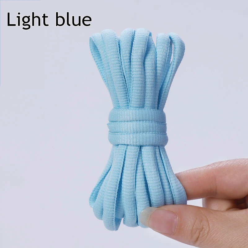 Durable Oval Athletic Shoe Laces - Fade-Resistant Half Round Strings