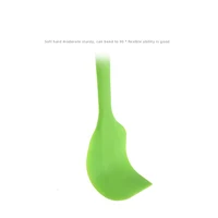 Grattoir de cuisson de crème, spatule antiadhésive en Silicone, mélangeurs de pâtisserie de cuisine, mélangeur de gâteaux à salade, tartes au beurre, outils de cuisine 2 pièces 5