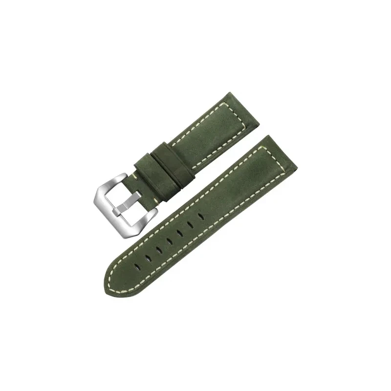 

Ремешок для часов ручной работы из натуральной кожи, винтажный браслет для наручных часов, аксессуары для мужчин и женщин, 20 мм 22 мм 24 мм 26 мм