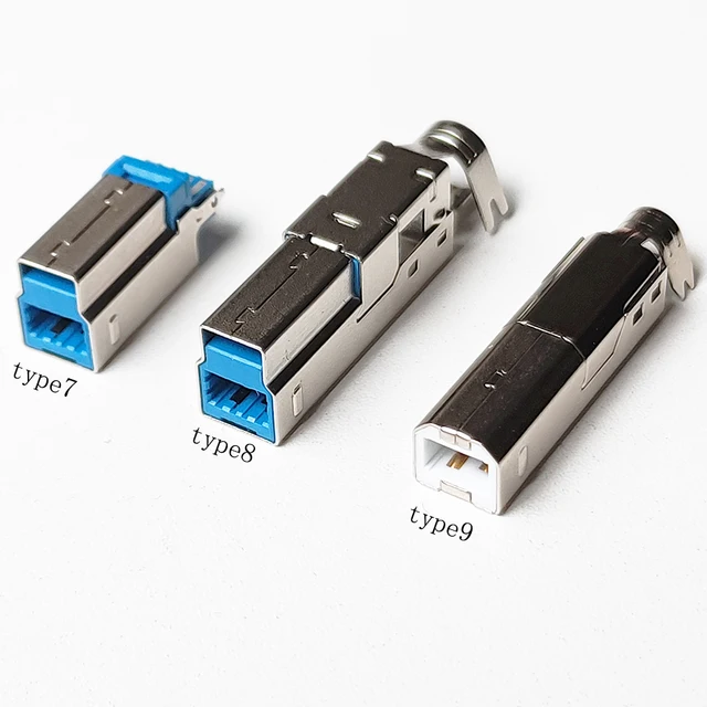 프린터 인터페이스에 이상적인 USB 커넥터 소켓