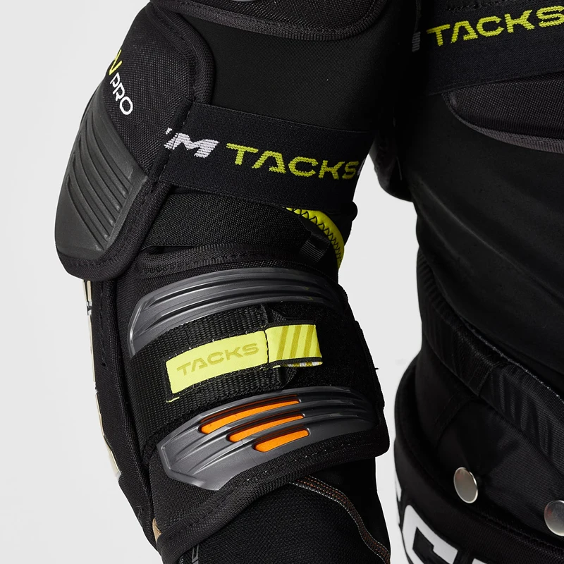 CCM Tacks AS-V ProIce Hockey Elbow Protector para crian&ccedil;as, protetor de cotovelo, patina&ccedil;&atilde;o, patina&ccedil;&atilde;o, Super Tacks