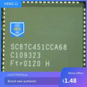 

IC NEW 100% SC87C451CCA68