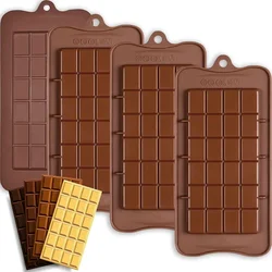 Silicone Non-Stick Chocolate and Fondant Bar Molds - BPA Free for Easy Release and Handmade Gifts (1pcs random color)