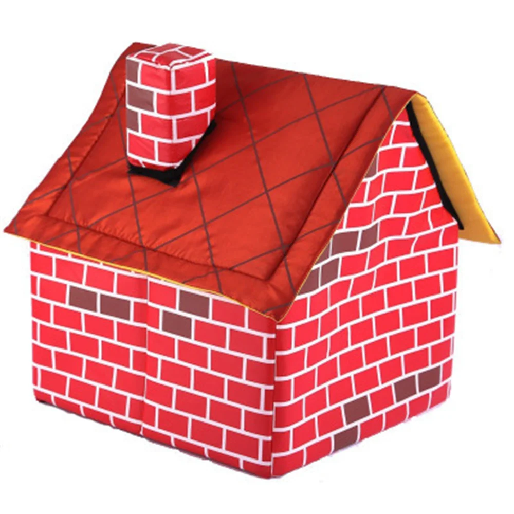 Title 7, Chimney Dog House Semi-closed Foldable Durable ...