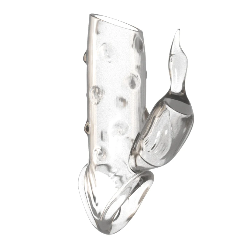 Cock Ring Vibrator Lasting Vibrating Massager Dick Sleeve Male Delay Ejaculation Penis Erect Erection Enhance Sex Toys Men Rings