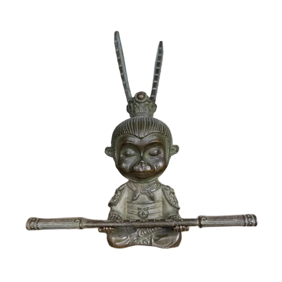 

Purple Copper Battle Saint Buddha Sun Wukong Retro Home Decoration Ornaments