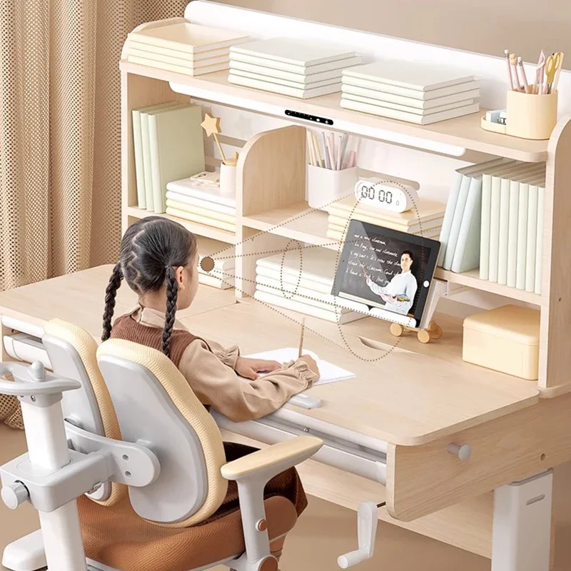 Child Desk Children's Baby Chair Kids Study Table Write Chairs Students Tables Set Room Mesitas De Noche Student Furniture