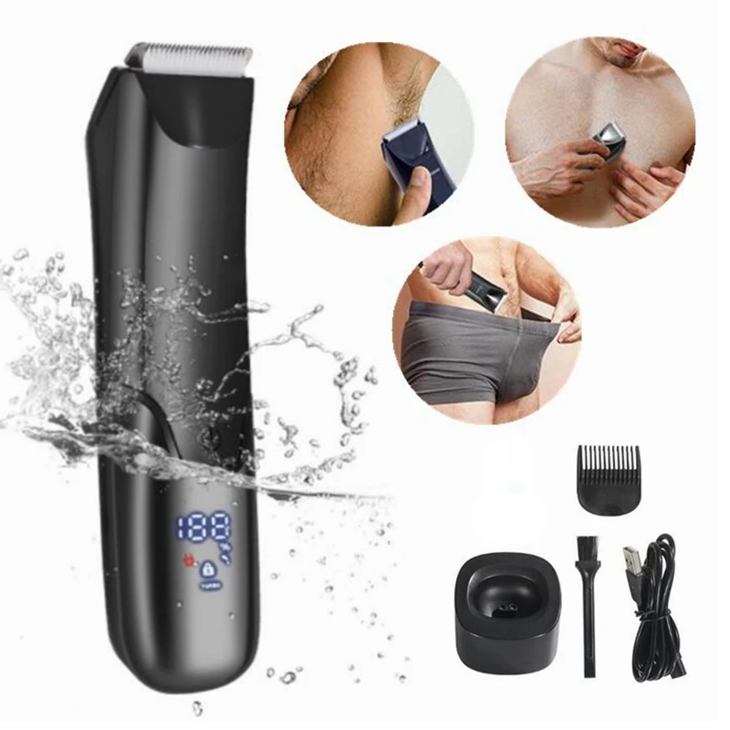 Electric Shaver Men Eggs Shaving Chest Hair Men Electric Crotch