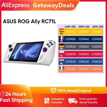 Originale ASUS ROG Ally 7 "120Hz FHD IPS 1080p Gaming Handheld - AMD Ryzen Z1 Extreme Processor - 512GB - Windows 11 Home - White 1