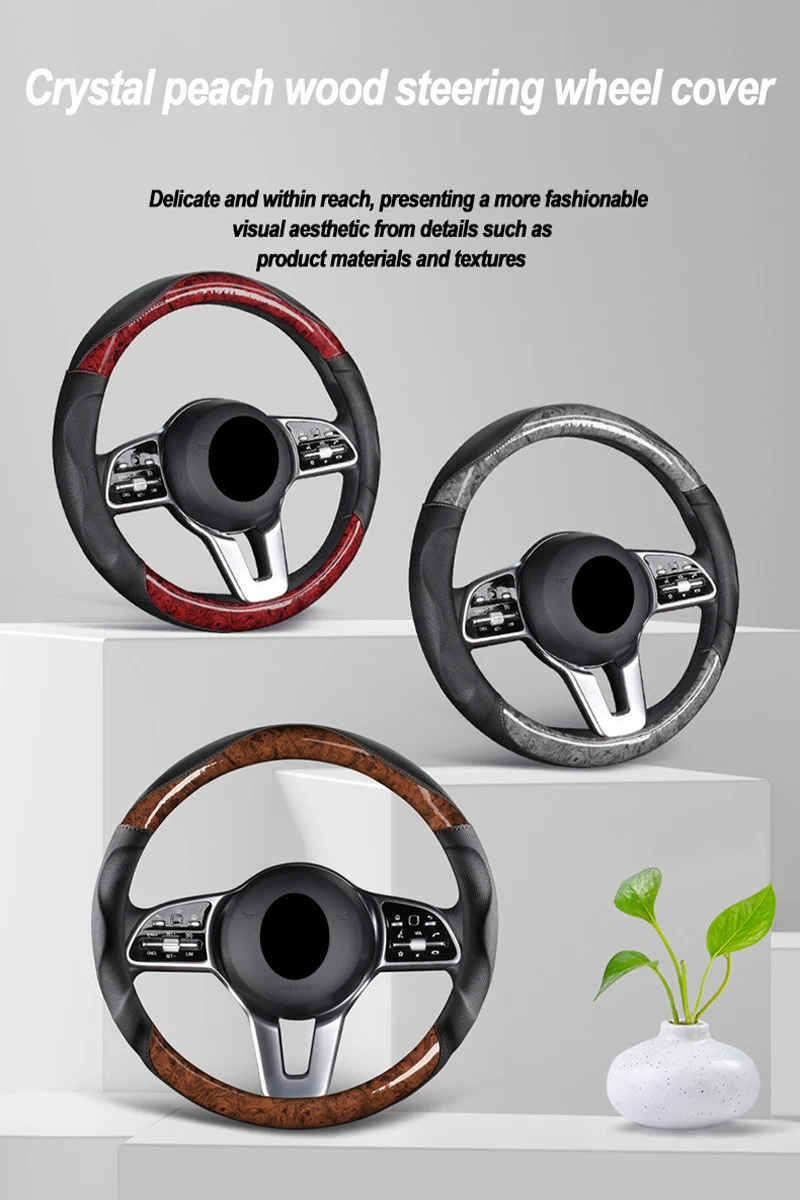 Coprivolante Auto Antiscivolo - Tessuto Tecnico, Diametro 40-42cm - Foto 1