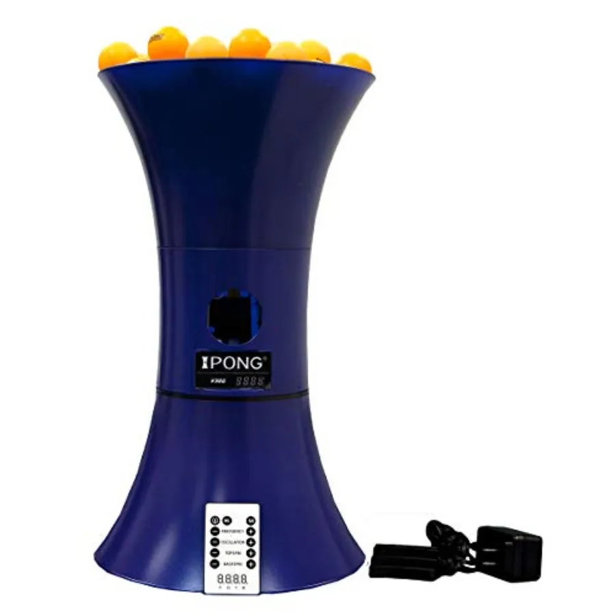 iPong V300 Table Tennis Training Robot - Serves 40mm Regulation Ping Pong Balls Automatically - Play Solo w/o Playback Mode on