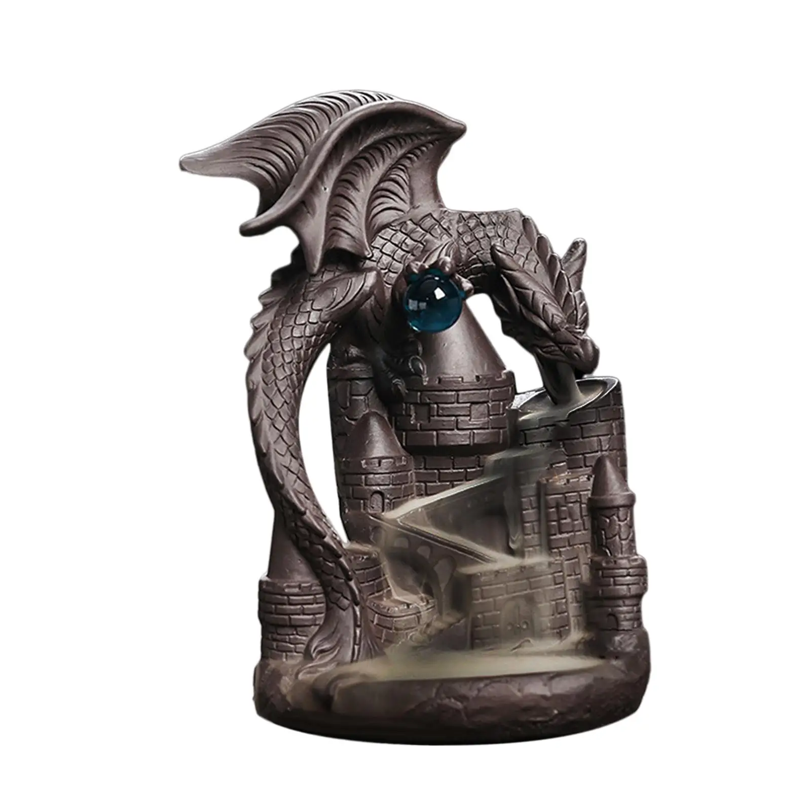 

Backflow Incense Burner Gift Incense Cone Holder for Bedroom Office Desktop