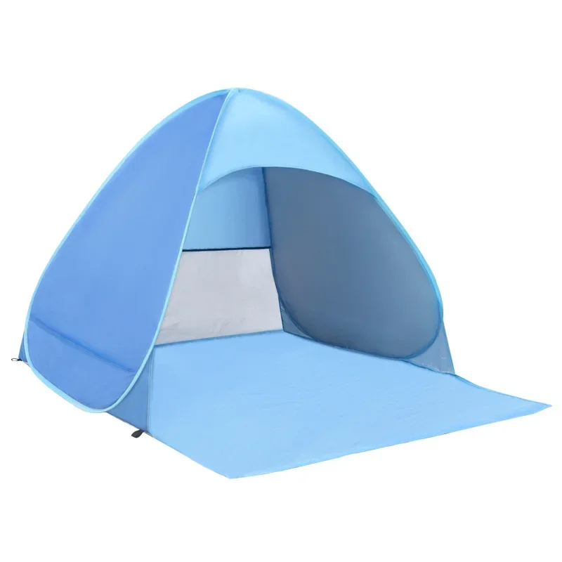 Outdoor Camping Tent Automatic Quick Opening Folding Beach Tent Sunshade, Sun Protection, And Rain Shelter