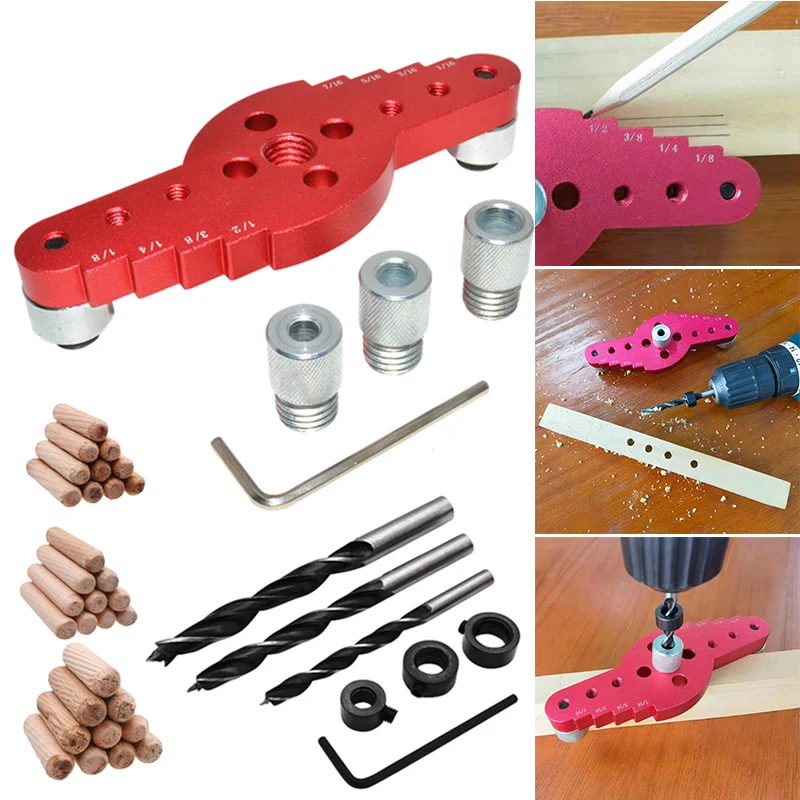 Pocket Hole Screw Jig Pocket Hole Jig Drill Bit Woodworking Oblique