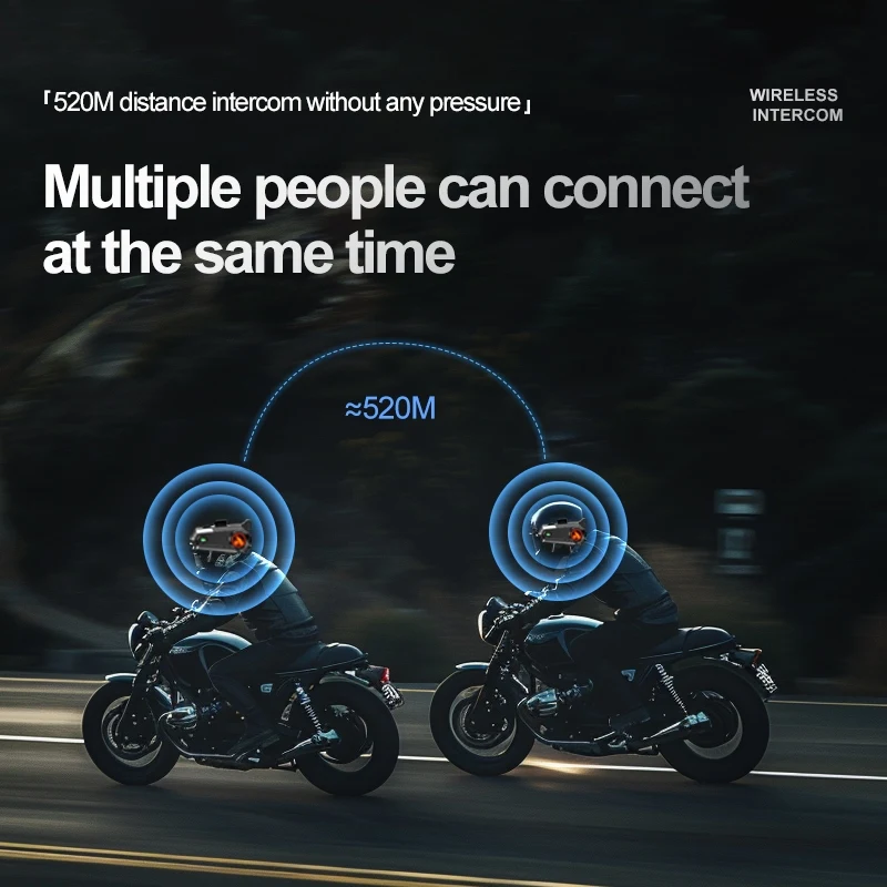 C9 Helmet Bluetooth Intercom for Motorbike