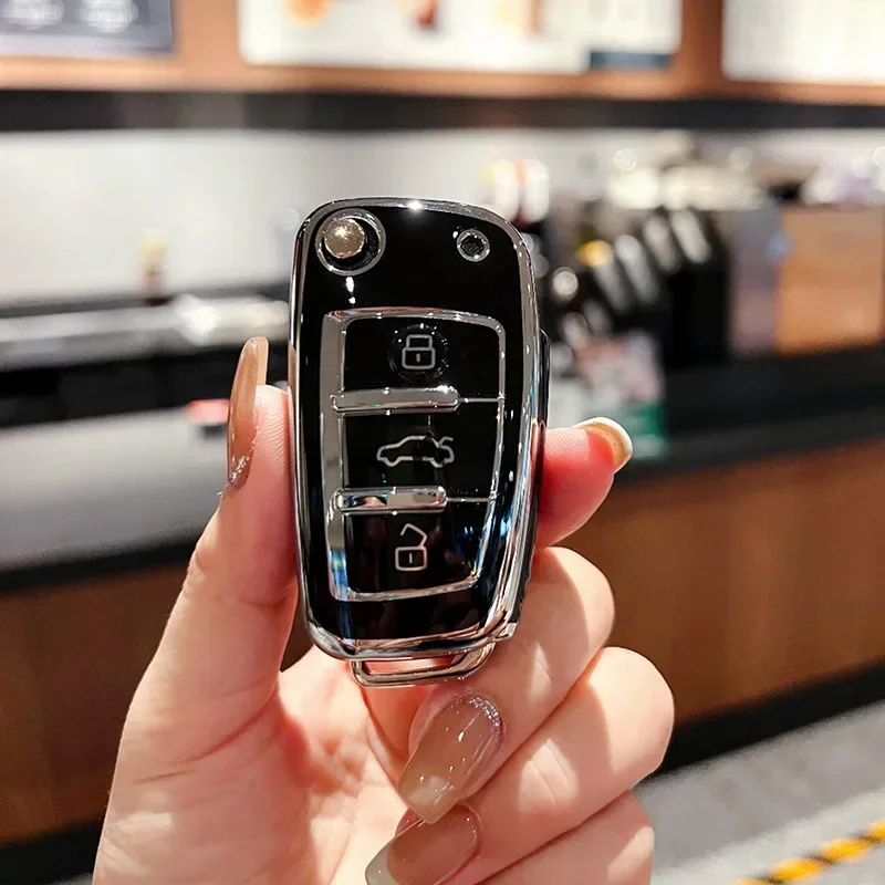 Key Case Key Case Cover Car Key Shell Remote Control Case Cover Car Remote Key Case Cover Protect Shell Fob For Chery ARRIZO7 E3 E5 A3 A5 Tiggo 2 3 5 3X Fulwin2 Eastar Little Ant Airyze Ruihu