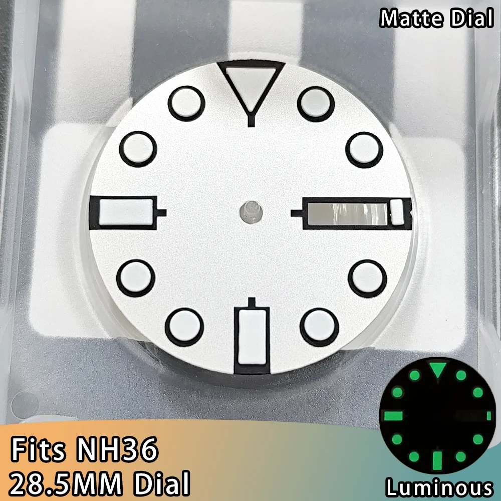 Sterile Luminous Double Calendar Watch Dial - 28.5mm Accessories