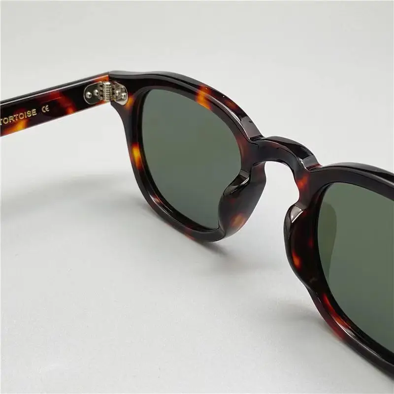 Johnny Depp Polarized Sunglasses Men Women Brand Lemtosh Sun Glasses Vintage Acetate Frame Driver Shade_voghion.com