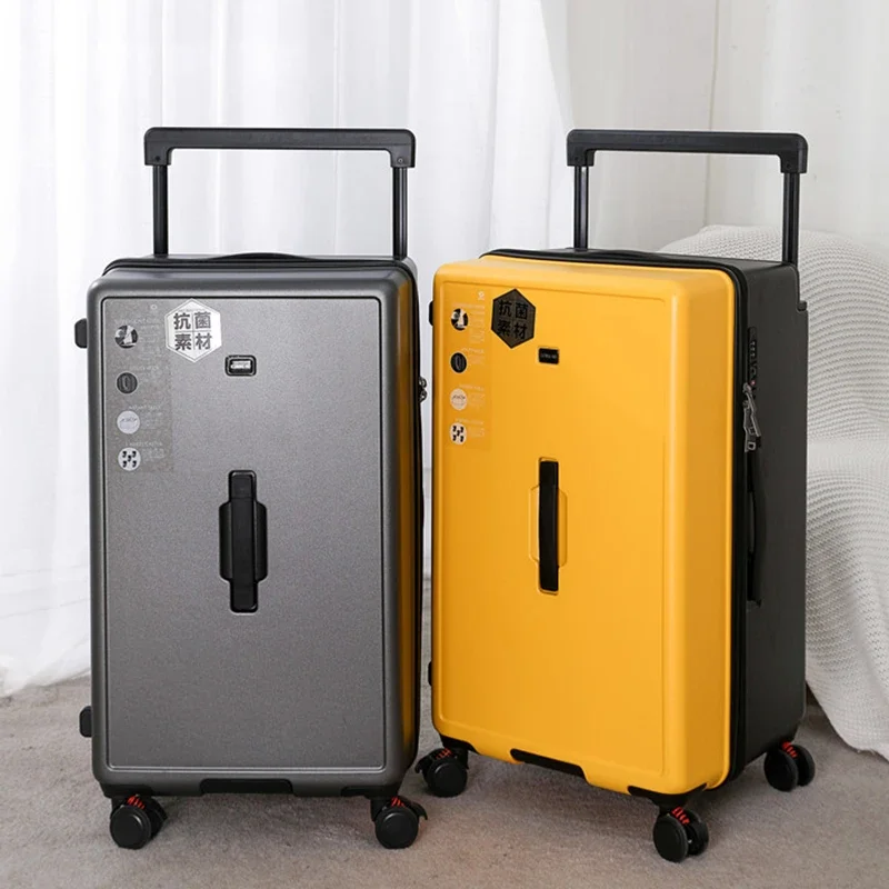 Travel Luggage Large Capacity Wide Pull Rod Suitcase Female Student Thickened Password Travel Male 26 Inch Universal Wheel Trunk Package Case travel luggage