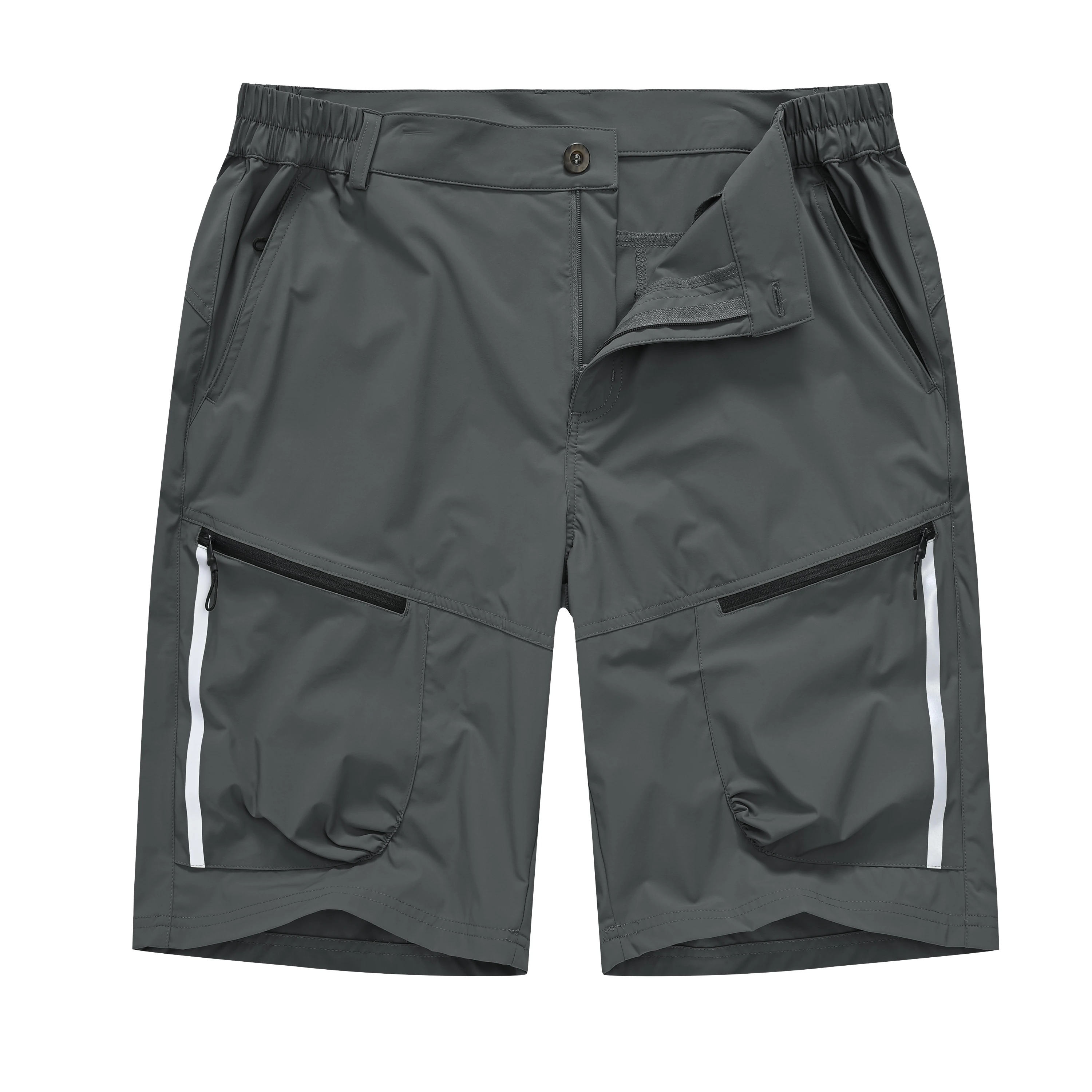 Sommer Männer Cargo Shorts wasserdichte taktische kurze Hosen Kletter shorts elastischen Gürtel schnell trocknen Camping lässig kurz Angeln upf50 – Detail 7