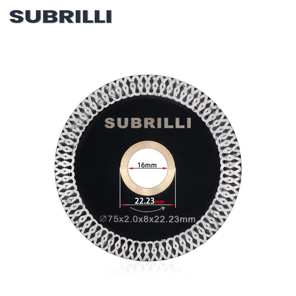 Disco Diamantato For Piastrelle Da 3" - Disco Da Taglio Diamantato In Porcellana Super Sottile Da 2 - Foto 3