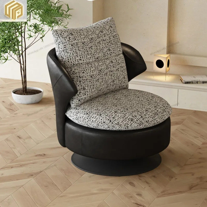 

Современный диван для гостиной на одного человека, стул в стиле ретро, дизайнерская фототкань