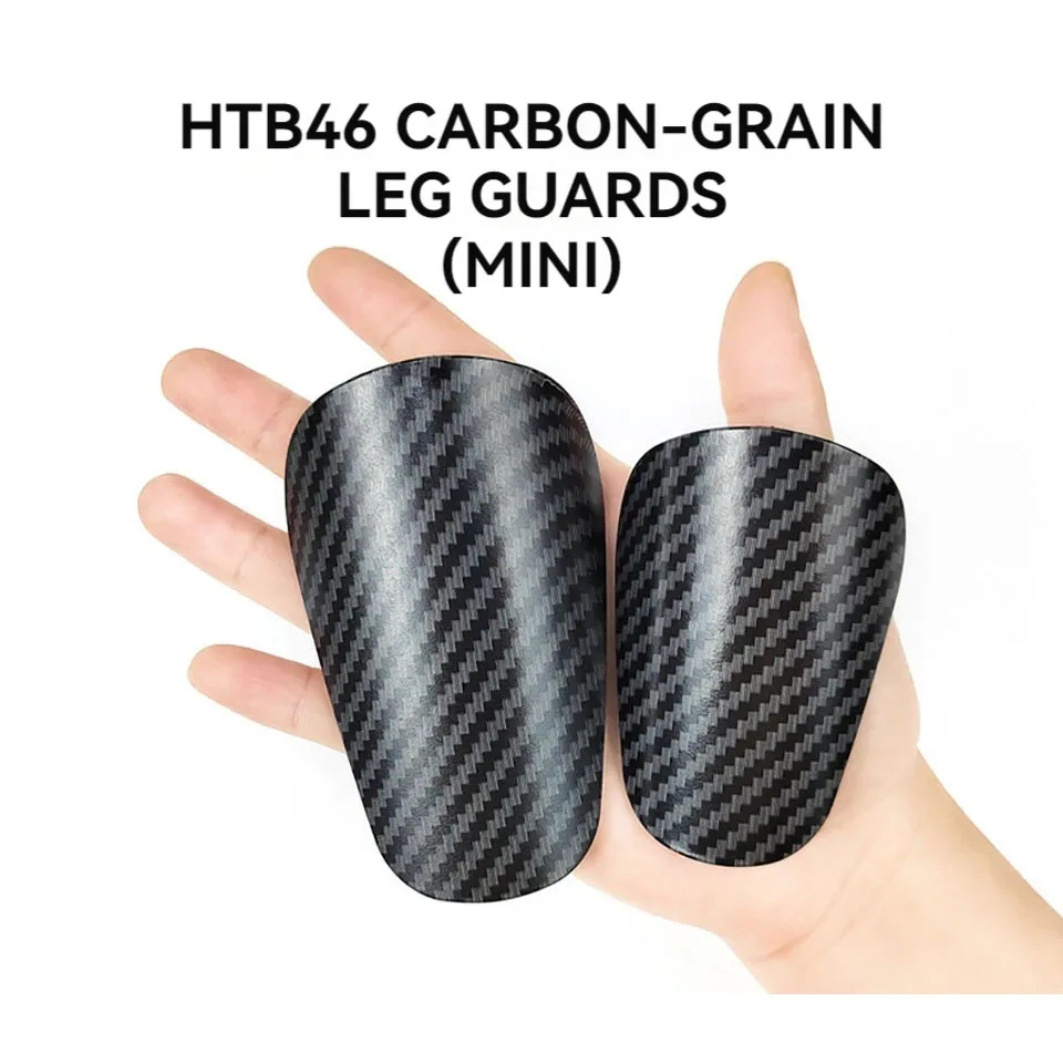 Carbon Fiber Mini Soccer Shin Guards Football Shin Support Mini Football Board Kids Adults Guards Protective Equip soccer shin guards shin guard pads
