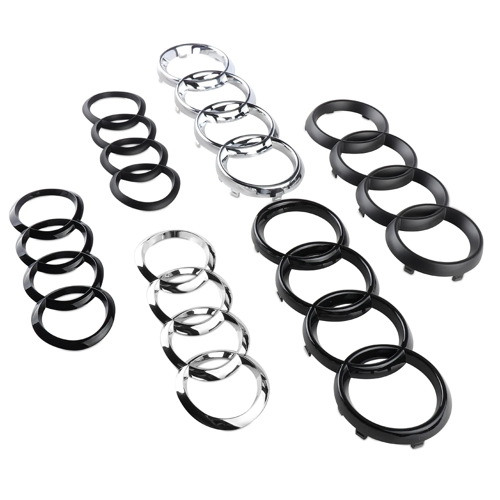 Audi Sportback ABS Auto Emblem 4-Ring Car Grille and Trunk Decoration Accessory
