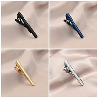 7/8/10 PCS Tie Clip Set With Gift Box Wedding Guests Gifts Metal Man Shirt Cufflinks Men's Gift For Husband Luxury Jewelry 5