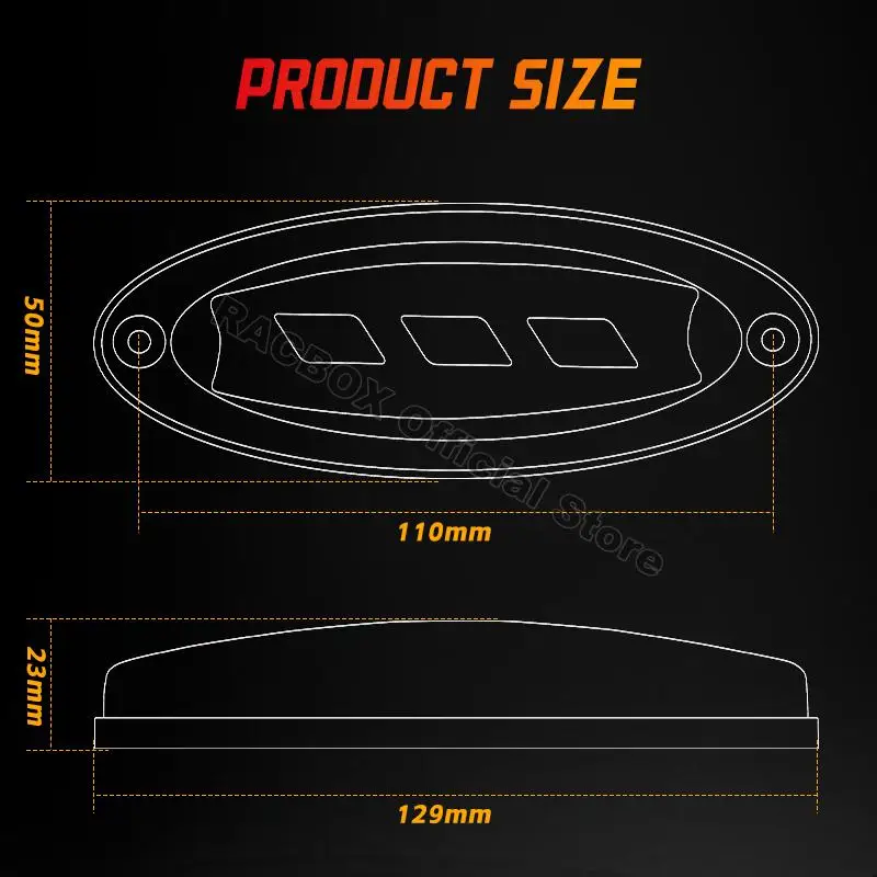 LED Ÿ ̵ Ŀ 극ũ ȣ, Ŭ ,  ȭ, ˿, ͺƮ, īϾ, DAF Ʈ, 12V, 24V, 10 