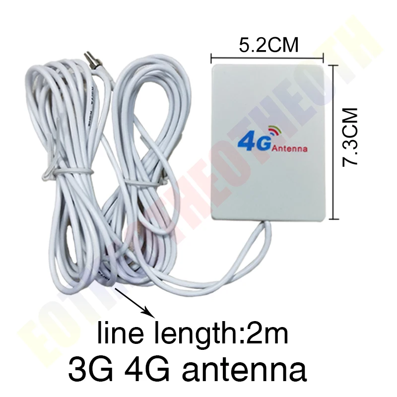 Eoth 3G 4G lte antenna 10dbi CRC9 Connector Plug antenne router external repeater wireless modem antene 4g antenna lte antenna