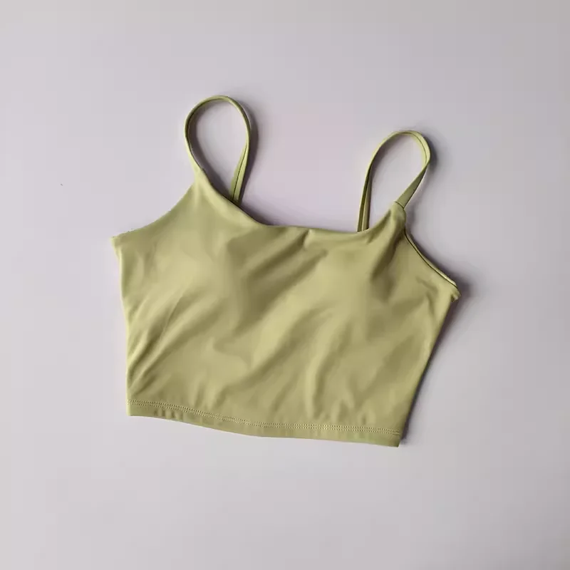 Womens Push Up Sports Bra - Breathable Fitness Vest for Gym  Yoga